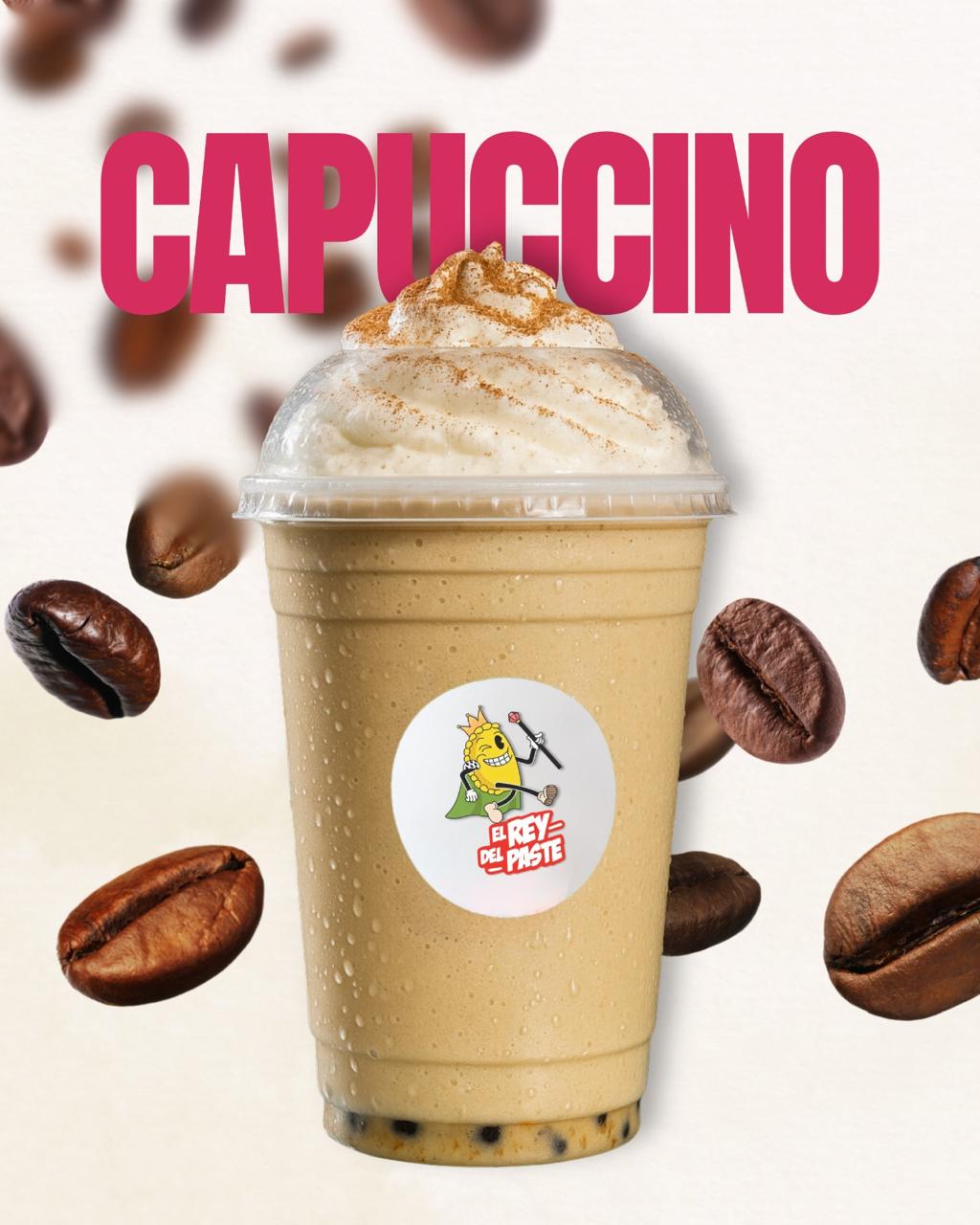 Frappe de capuccino con tapioca