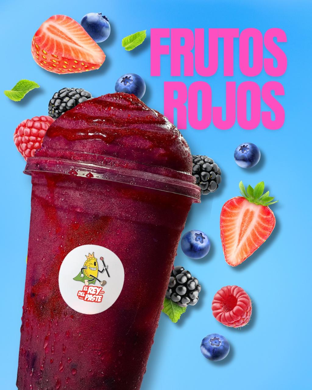 Smoothie de frutos rojos con tapioca