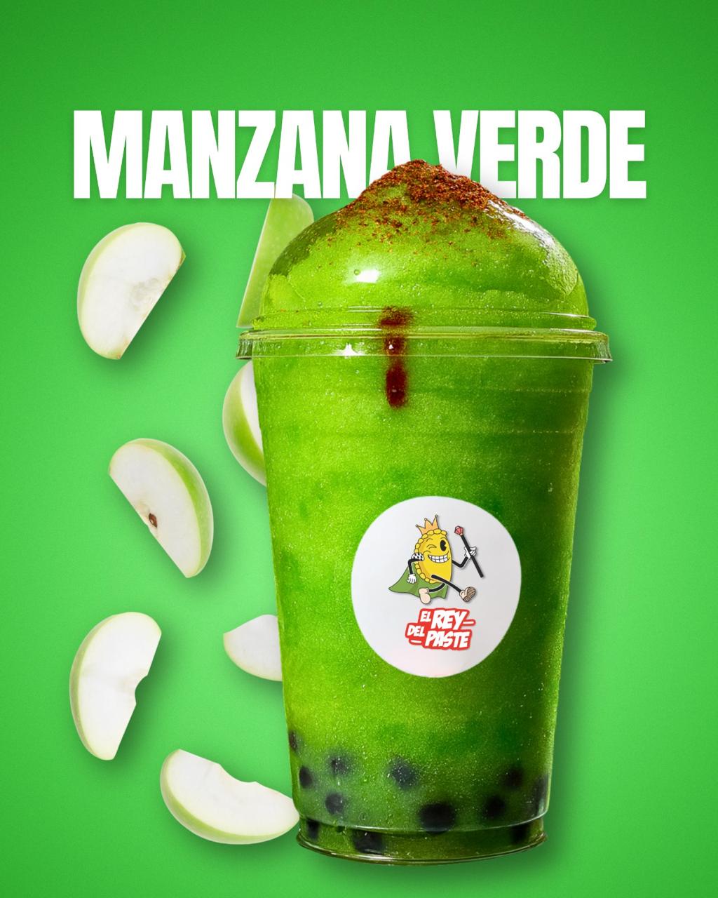 Smoothie de manzana verde con tapioca